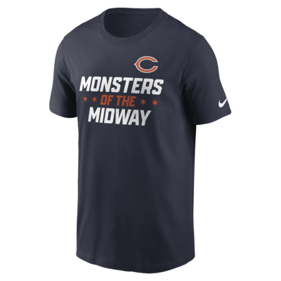 Nike Men's Chicago Bears Local Navy T-Shirt