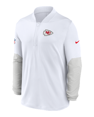 Мужские  Kansas City Chiefs Feel The Pressure Nike Dri-FIT NFL 1/2-Zip Top