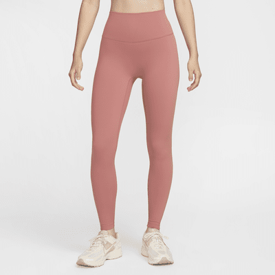 Nike One Seamless Front 女款高腰全長內搭褲