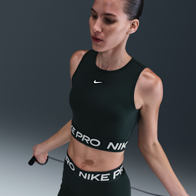 Camiseta de tirantes Dri-FIT cropped para mujer Nike Pro