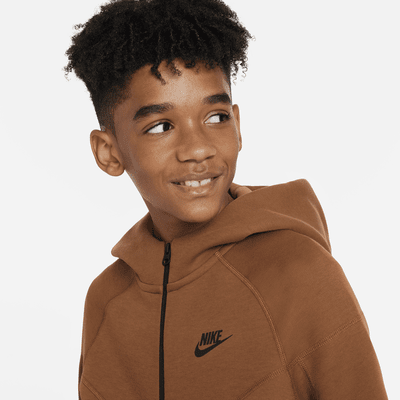 Nike Sportswear Tech Fleece Big Kids' (Boys') Full-Zip Hoodie