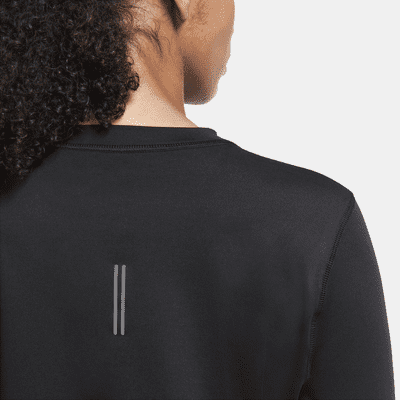 Sudadera de cuello redondo de running para mujer Nike Dri-FIT Element