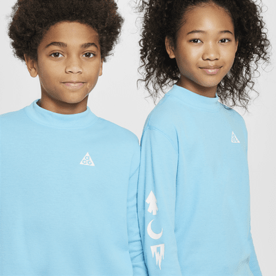 Nike ACG Older Kids' Dri-FIT Long-Sleeve Waffle Top