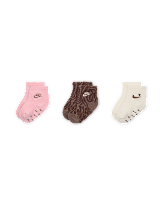 Детские носки Nike Wild Warmth Infant/Toddler Ribbed Gripper Socks (3 Pairs)