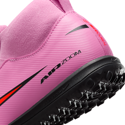 Nike Jr. Mercurial Superfly 10 Academy Younger/Older Kids' Turf High-Top Football Shoes