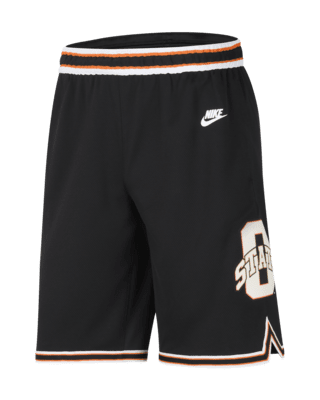 Мужские шорты Oklahoma State Road Nike College Basketball Replica Retro Shorts для баскетбола