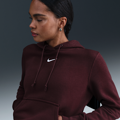 Huvtröja Nike Sportswear Phoenix Fleece för kvinnor