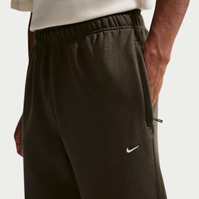 나이키 솔로 스우시 남성 플리스 오픈 헴 팬츠