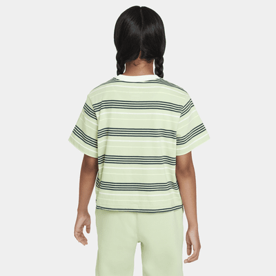 Nike Sportswear Essentials+ Big Kids' (Girls') Boxy T-Shirt