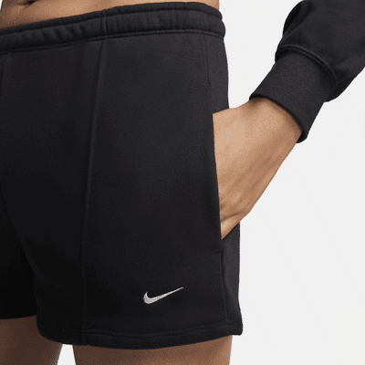 Shorts de French Terry slim de tiro alto de 5 cm para mujer Nike Sportswear Chill Terry