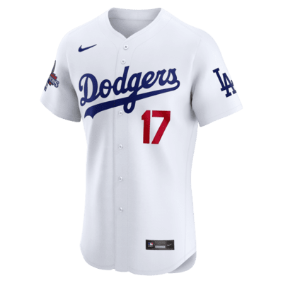 Shohei Ohtani Los Angeles Dodgers 2024 World Series Champions Men's Nike Dri-FIT ADV MLB Elite Jersey