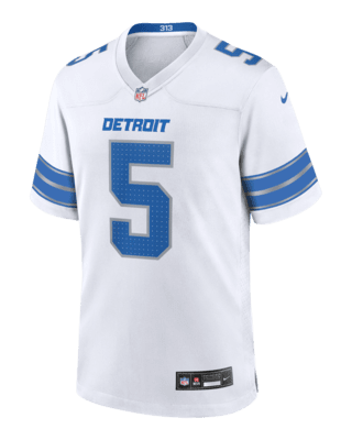 Мужская куртка David Montgomery Detroit Lions Nike NFL Game Football Jersey для футбола