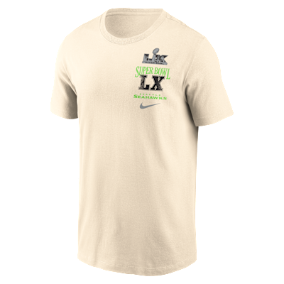 Seattle Seahawks Super Bowl LX Champions Long Ball Men's Nike NFL T-Shirt