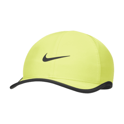 Buy Nike Yellow Aerobill Featherlight Running Cap - 731 Opti Ye At 28% Off
