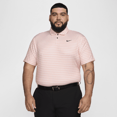 Polo de golf a rayas Dri-FIT para hombre Nike Tour