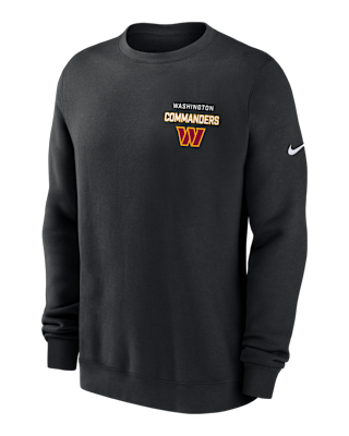 Мужские  Washington Commanders Draw Block Club Nike NFL Pullover Crew