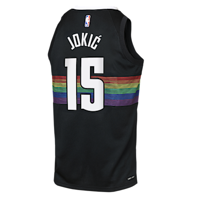 Jersey Nike de la NBA Swingman para niños talla grande Nikola Jokić Denver Nuggets City Edition