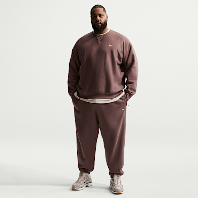 Nike Solo Swoosh fleecebukse med mansjetter til herre