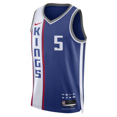 De'Aaron Fox Sacramento Kings City Edition 2023/24