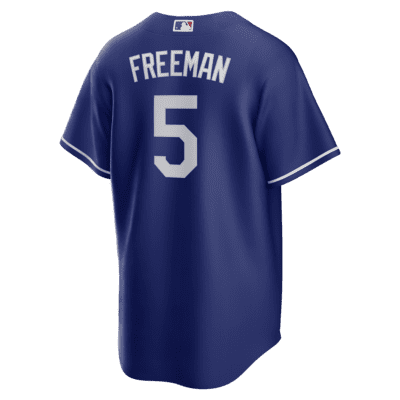 MLB Los Angeles Dodgers (Freddie Freeman) Men's Replica Baseball Jersey