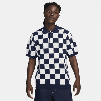 Polo Checkers para hombre Nike Sportswear Club