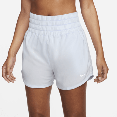 Shorts con forro de ropa interior Dri-FIT de tiro ultraalto de 8 cm para mujer Nike One