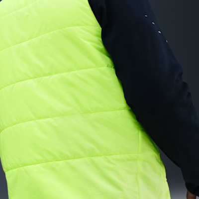Chaleco de running con plumón para hombre Nike Therma-FIT ADV Repel AeroLoft