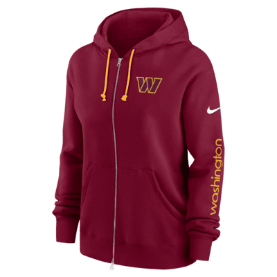 Washington Commanders Phoenix Women's Nike NFL Full-Zip Hoodie