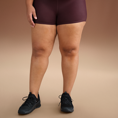 NikeSKIMS Shine Women's Mid-Rise 2" Boyshorts with Drawcord