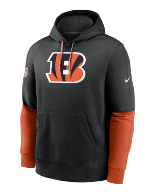 Мужское худи Cincinnati Bengals Sideline Team Issue Club Nike NFL Pullover Hoodie