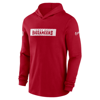 Tampa Bay Buccaneers Sideline Men's Nike Dri-FIT NFL Long-Sleeve Hooded Top