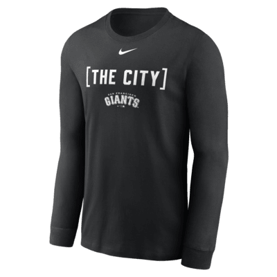 San Francisco Giants Fashion Men's Nike MLB Long-Sleeve T-Shirt