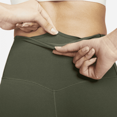 Nike Zenvy 7/8-Leggings mit sanftem Halt und hohem Taillenbund für Damen