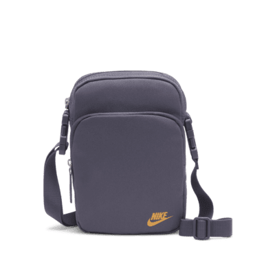 Nike Sportswear HERITAGE CROSSBODY BAG UNISEX - Across body bag - oxygen  purple/oxygen purple/white/lilac - Zalando.de