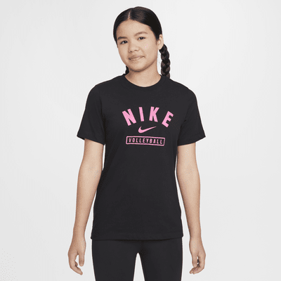 Playera de vóleibol para niños talla grande Nike