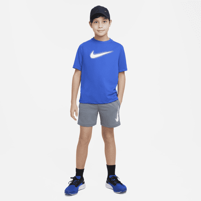 Μπλούζα προπόνησης με σχέδιο Dri-FIT Nike Multi για μεγάλα αγόρια