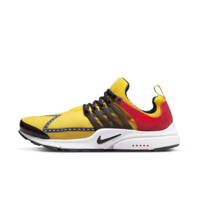 nike yellow air presto sports shoes