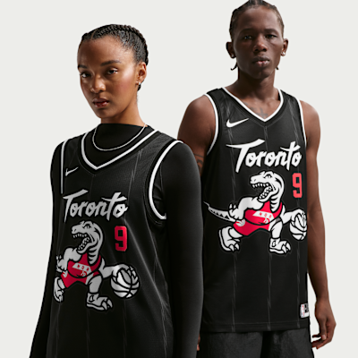 Jersey Nike de la NBA Swingman para hombre RJ Barrett Toronto Raptors City Edition