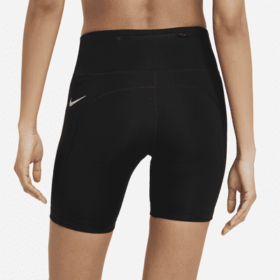 Nike Fast Pantalón corto de running de talle medio de 18 cm - Mujer