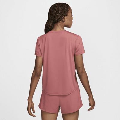 Nike One Classic Dri-FIT damestop met korte mouwen