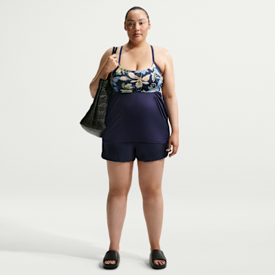 Nike Swim Women's Layered Tankini (Plus Size)