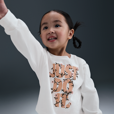 Nike Toddler Printed Club Long Sleeve T-Shirt and Leggings Set