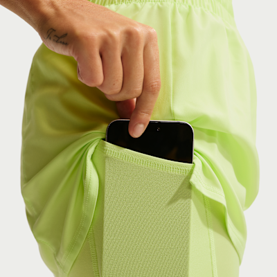 Nike One Women's Dri-FIT High-Waisted 3" 2-in-1 Shorts