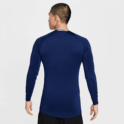 Nike Pro Men's Dri-FIT Tight Long-Sleeve Fitness Top