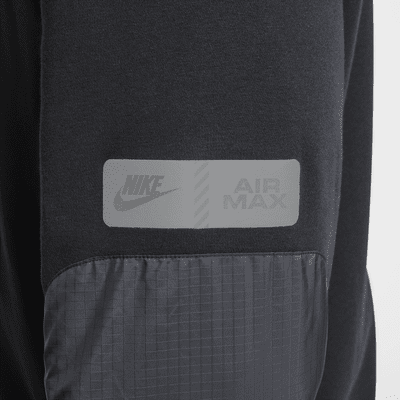 Nike Sportswear Air Max Fleecehoodie met rits voor heren