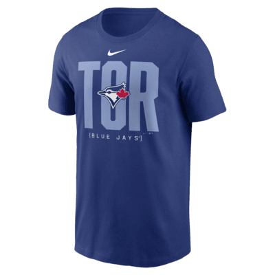 Playera Nike de la MLB para hombre Toronto Blue Jays Team Scoreboard