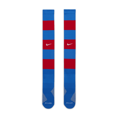 F.C. Barcelona Strike Away Knee-high Football Socks. Nike UK