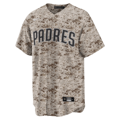 Jersey Nike de la MLB Replica para hombre San Diego Padres USMC