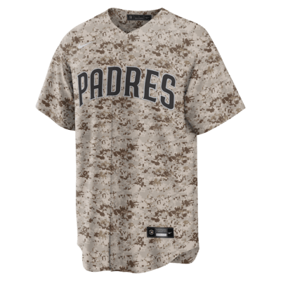 San Diego Padres USMC Men's Nike MLB Replica Jersey.