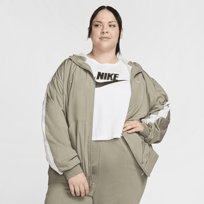 Nike Sportswear Classic Wovens Women's Loose UV Hooded Jacket (Plus Size)